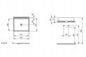 Ideal Standard Strada Umywalka Nablatowa prostokątna K077601