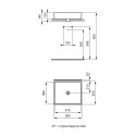 Ideal Standard Strada Umywalka Nablatowa prostokątna K077601