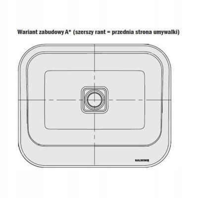 KALDEWEI Emerso umywalka 52 cm wpuszczana PROMOCJA KALDEWEI Emerso umywalka 52 cm wpuszczana PROMOCJA