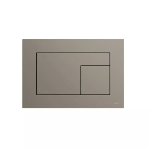 Przycisk spłukujący WC Tece Velvet beż-brąz 9240730