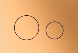 Przycisk spłukujący do WC Tece Loop mosiądz metaliczny 9240936