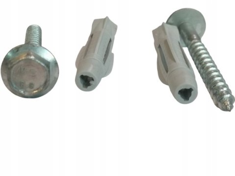 Wkręty do betonu z łbem sześciokątnym 6x70mm 50szt. Kołki rozporowe