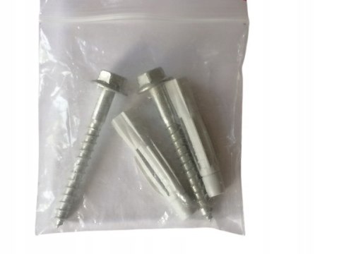 Wkręty do betonu z łbem sześciokątnym 6x70mm 50szt. Kołki rozporowe